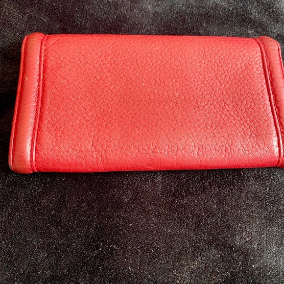 Red Miller Tory Burch Wallet - Picture 2 of 8